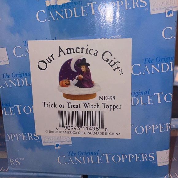 Vintage Witch candle topper - Picture 10 of 12